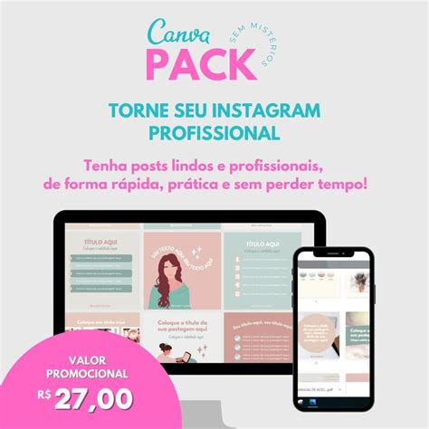 CANVA PACK ELEVE SEU INSTAGRAM PARA OUTRO NÍVEL Canvas Shopping