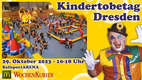 Kindertobetag Dresden Ballsportarena Dresden