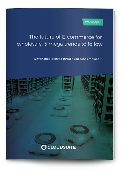 ECommerce For Wholesalers CloudSuite