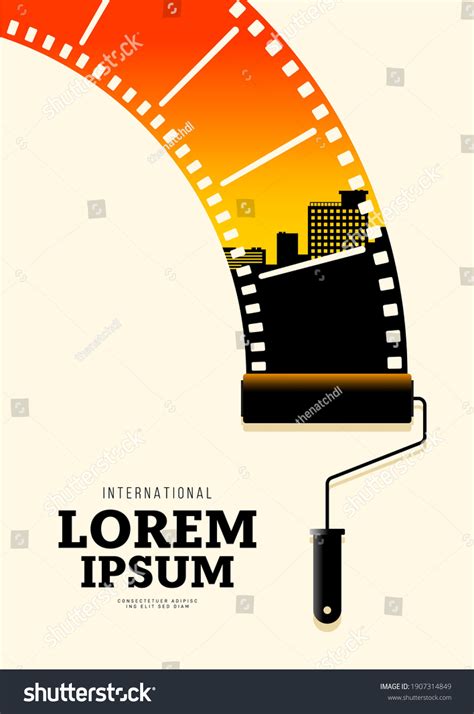 Movie Film Poster Design Template Background Stock Vector (Royalty Free) 1907314849 | Shutterstock