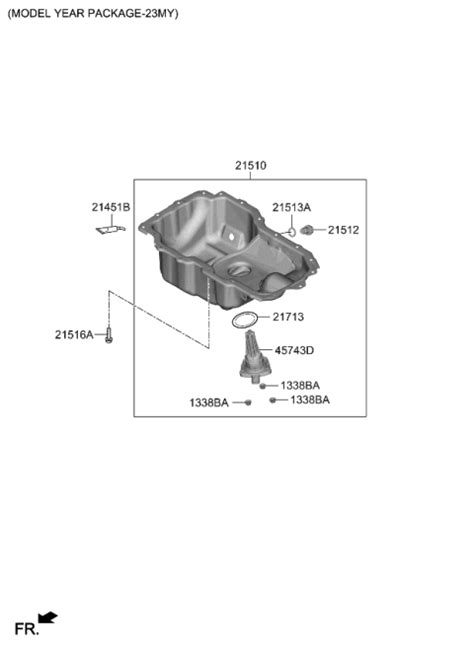 Belt Cover & Oil Pan - 2023 Kia K5