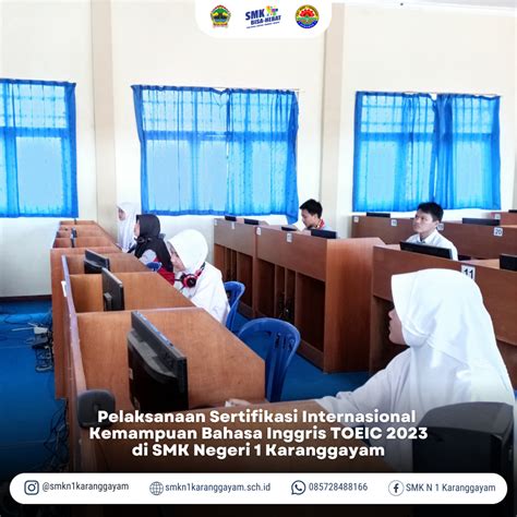 Pelaksanaan Sertifikasi Internasional Kemampuan Bahasa Inggris Toeic