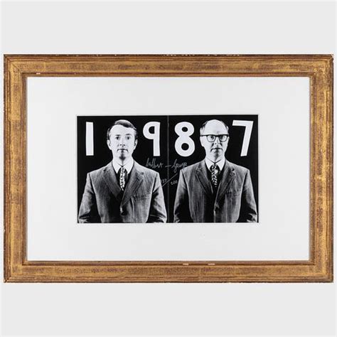 Gilbert And George B 1943 And 1942 Double Portrait Sold At Auction