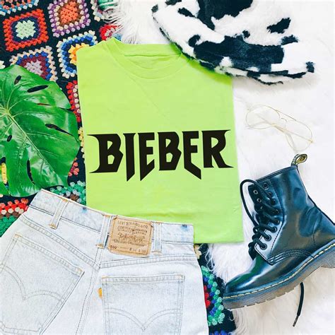 Bieber T Shirt Nowstalgia