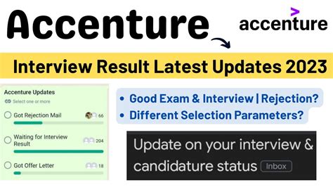 Accenture Interview Results 2023 Updates Good Exam Interview