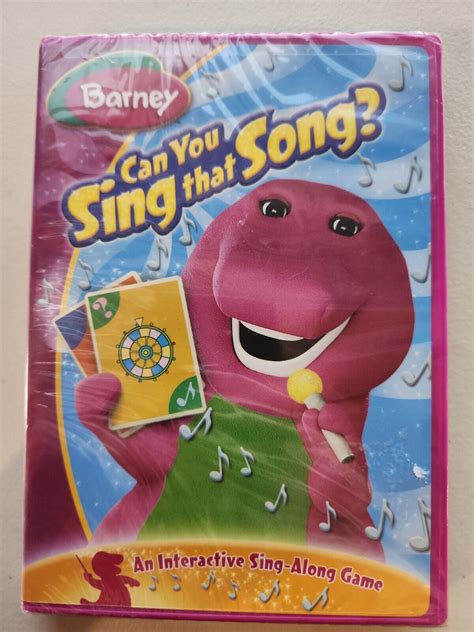 Barney Can You Sing That Song Dvd 2005 Brand New Sealed