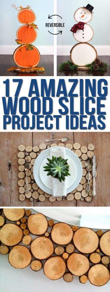 Wood Round Crafts - Woodworking Small Projects