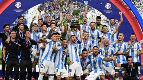 Campeones De La Copa Am Rica Argentina Derrot A Colombia Con