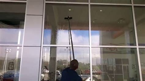 Window Cleaning Water Fed Pole Youtube