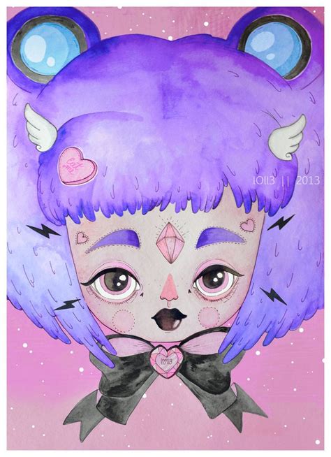 G A L A X Y By L0ll3 Pastel Goth Art Halloween Drawings