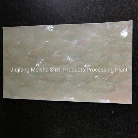 Flexible Donkey Ear Abalone Shell Laminated Veneer Wall Paper China