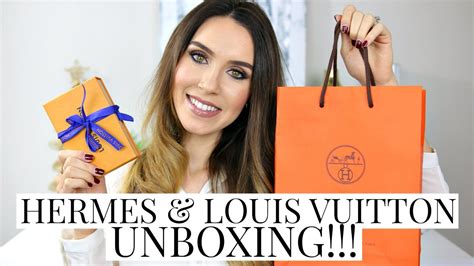 Hermes And Louis Vuitton Unboxing What I Got For My Birthday Shea