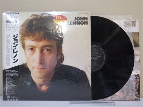 Yahooオークション Lp レコード 帯 レンタル落ち The John Lennon C