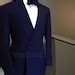 Vastraas New Stylish Partywear Formal Tuxedo Suits For Men In Navy Blue