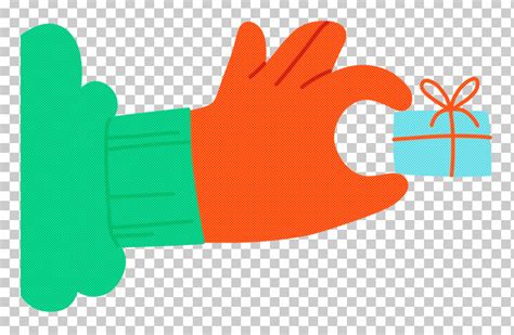 Hand Pinching Present Hand Gift Png Clipart Geometry Gift Glove