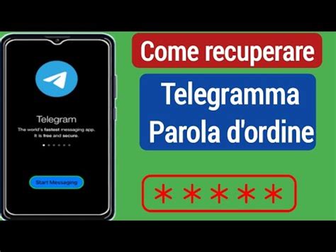 Come Recuperare La Password Dell Account Telegram Se La Dimentichi New