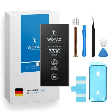 Woyax Iphone Pro Premium Batarya Mah Y Ksek Kapasite