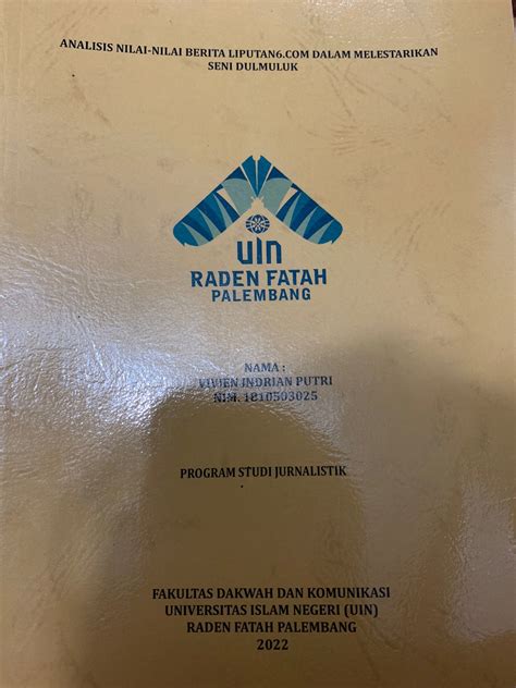 ANALISIS NILAI NILAI BERITA LIPUTAN6 DALAM MELESTARIKAN SENI