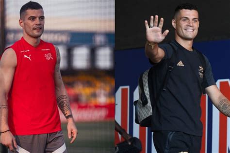 Profil Granit Xhaka Gelandang Andalan Timnas Swiss Yang Akan