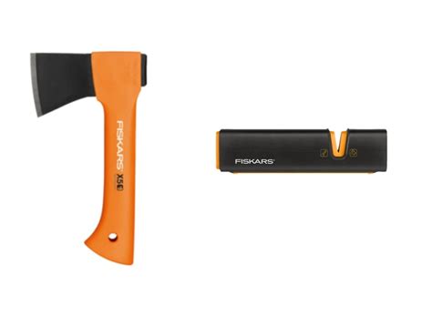 Fiskars Freizeitbeil X5 XXS inkl Schärfer XSharp Axt Schärfer