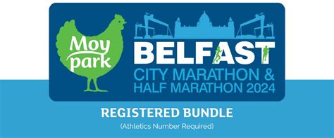 Moy Park Belfast City Marathon Bundle Registered Athletics Club