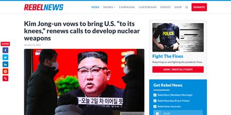 Kim Jong Un Vows To Bring U S “to Its Knees ” Renews Calls To Develop