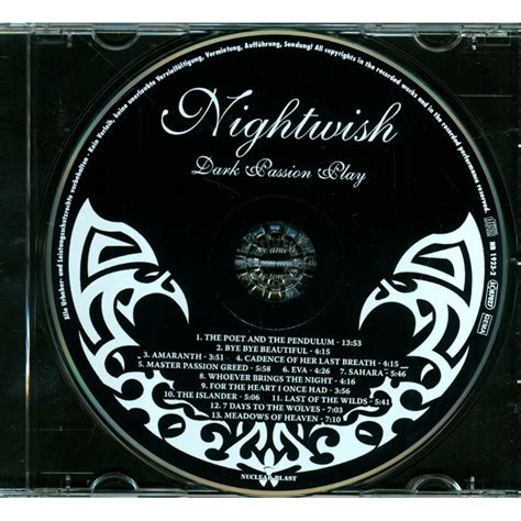 Dark passion play by Nightwish, CD with grigo - Ref:116971119