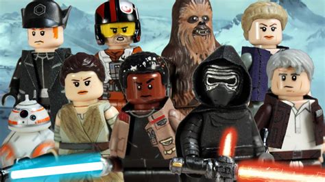 Custom Lego Star Wars The Force Awakens Minifigures Part Youtube