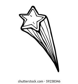 Shooting Star Drawing Stock Vector (Royalty Free) 59238346 | Shutterstock