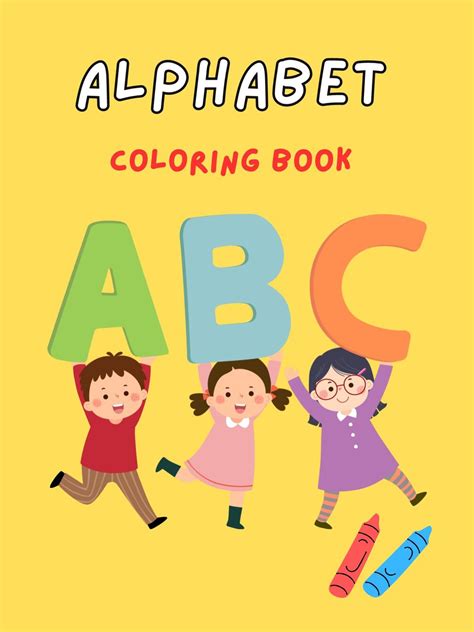 Alphabet coloring book