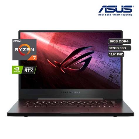 Laptop Asus Rog Zephyrus G Fhd Ryzen Hs Gb Ddr