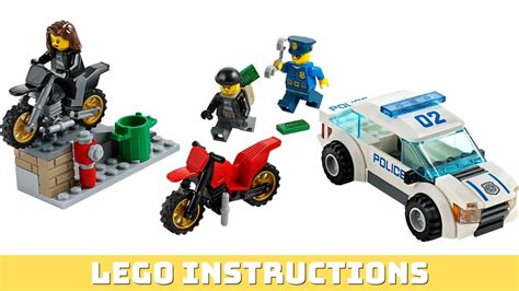 LEGO Instructions CITY 60042 High Speed Police Chase YouTube