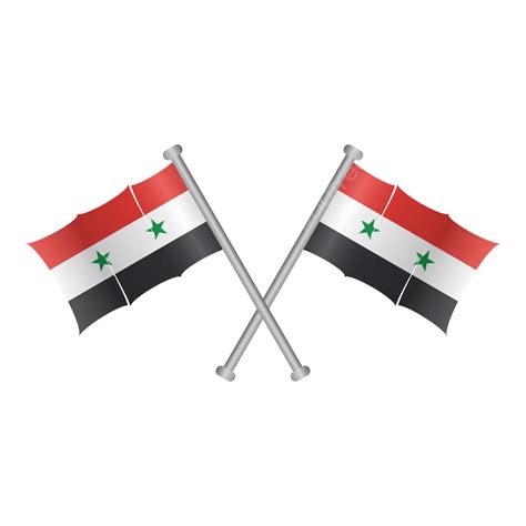 Syria Flag Vector, Syria, Flag, Syria Flag Shinning PNG and Vector with Transparent Background ...