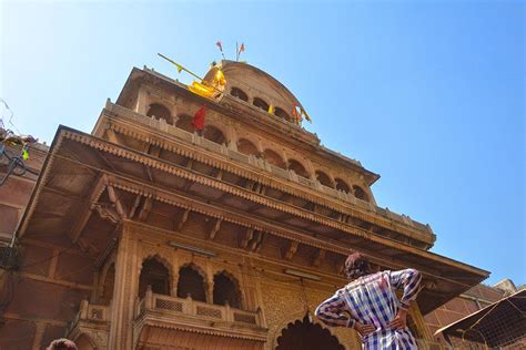 Holi at Banke Bihari Temple in Vrindavan