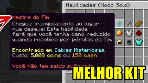 SKYWARS SKYMINIGAMES A MELHOR E MAIS BARATA HABILIDADE DO SERVIDOR DO