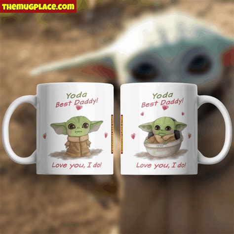 Baby Yoda Loves You Mug | The Mug Place