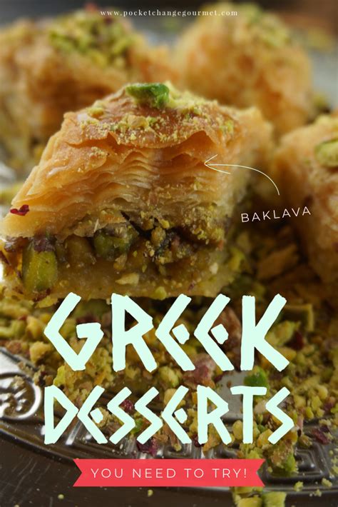 5 Traditional Greek Desserts You Need To Try Pocket Change Gourmet