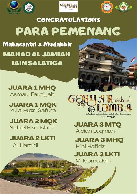 Berulah Kembali Pengurus Dan Mahasantri Mahad Al Jamiah IAIN