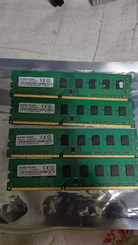 Yahoo オークション DDR3 SDRAM 2GB 4枚 合計8GB 10600U両面