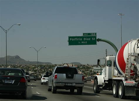 Interstate 10 West El Paso Aaroads Texas Highways