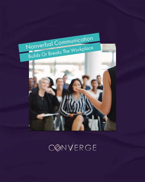 Nonverbal Communication In The Workplace Converge