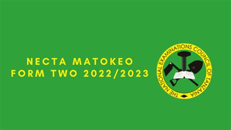 Matokeo Ya Kidato Cha Pili Mkoa Manyoni 20222023 Necta Ftna Results