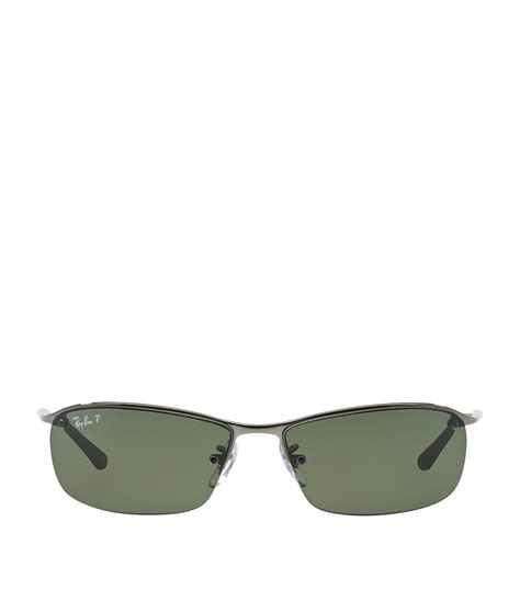 Ray-Ban grey Pilot Sunglasses | Harrods UK