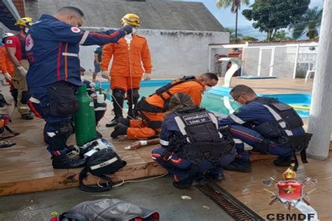 Idoso morre afogado em piscina de casa em Sobradinho no DF Metrópoles