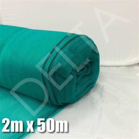 Green 2m X 50m Debris Netting 80GSM