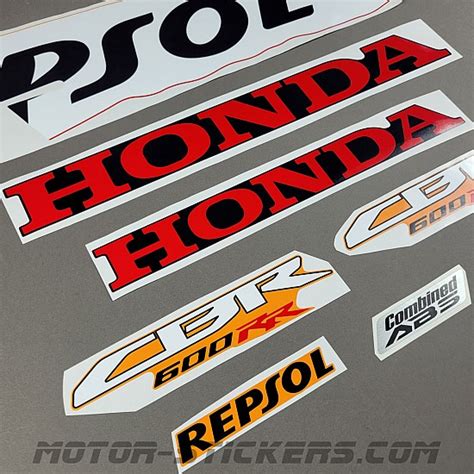 Honda CBR 600RR 2013 Repsol Decals