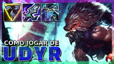 COMO JOGAR DE A A Z UDYR JUNGLE League Of Legends Gameplay Completa