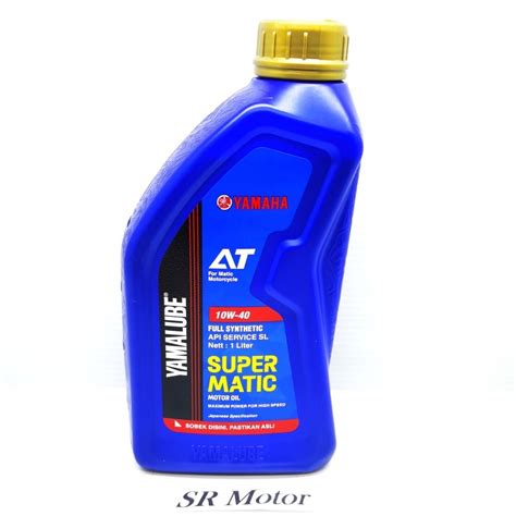 Jual Oli Mesin Yamaha Yamalube Super Matic Liter L N Max Aerox