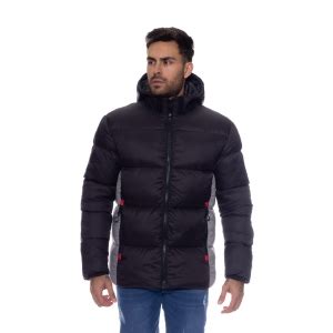 Jaqueta Masculina Puffer Capuz Crocker