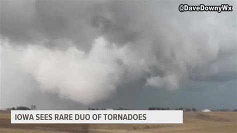 Eastern Iowa Sees Rare Duo Of Twisters Monday